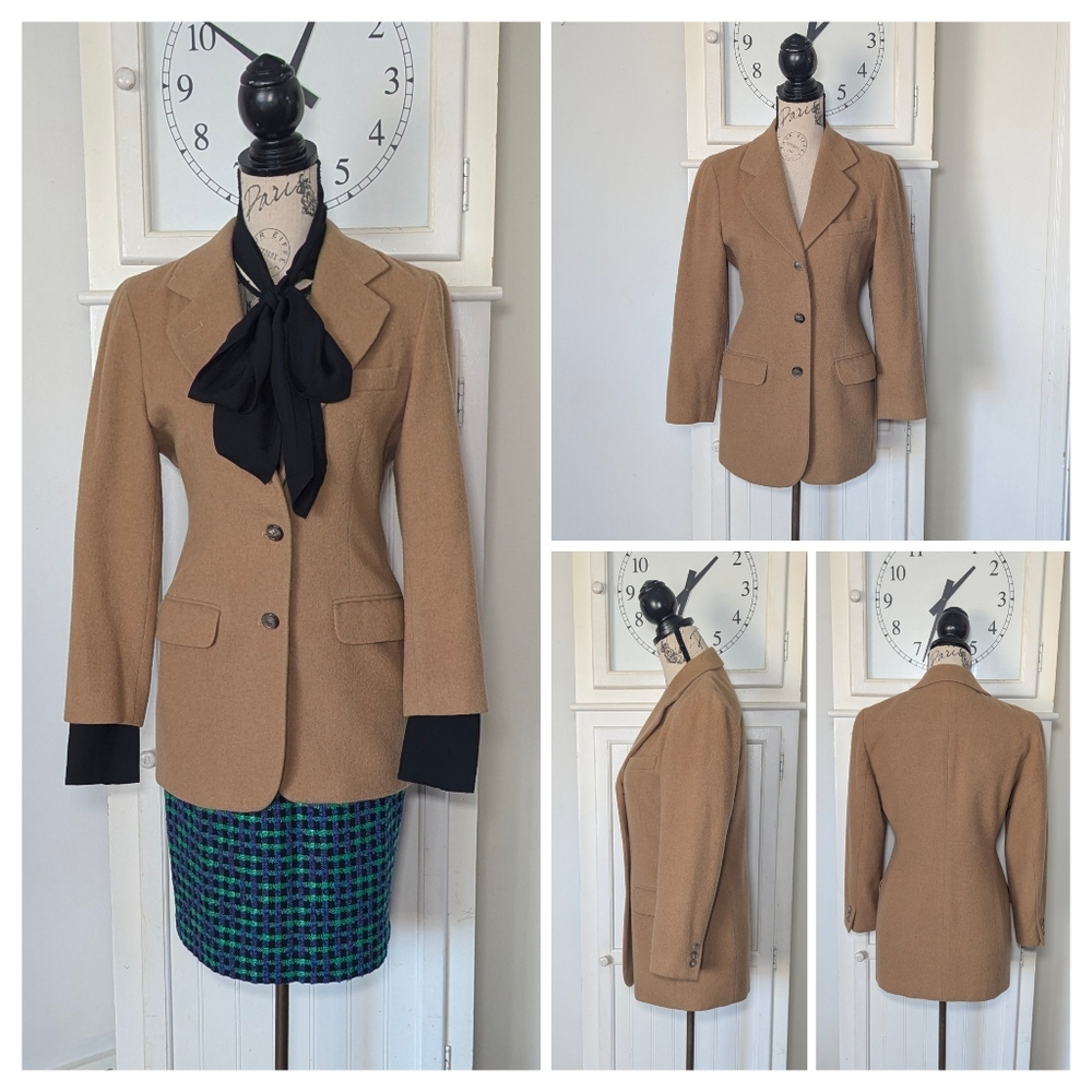 Vintage Anne Klein Wool Blazer